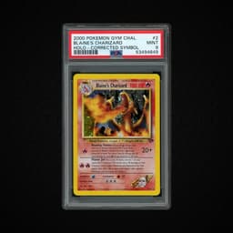 2000 Gym Challenge Blaine's Charizard #2 PSA 9