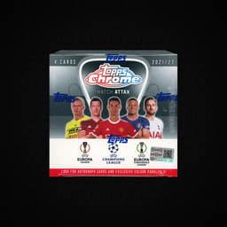 2021/22 Topps Chrome UEFA Match Attax Soccer Box