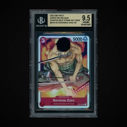 2022 Super Pre-Release Starter Deck #ST01-13 Roronoa Zoro BGS 9.5