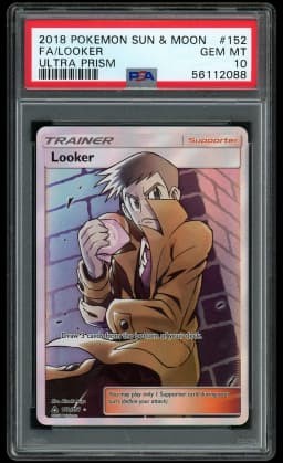 2018 Ultra Prism Looker #152 PSA 10
