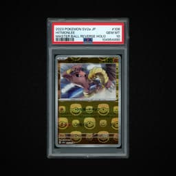 2023 Japanese Pokemon 151 Masterball Hitmonlee #106 PSA 10