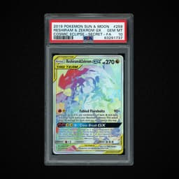 2019 Cosmic Eclipse Reshiram & Zekrom GX #259 PSA 10