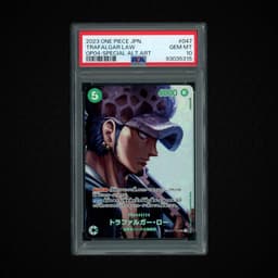 2023 Japanese Kingdoms of Intrigue Trafalgar Law #OP01-047 PSA 10