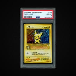2000 Japanese Neo Pichu #172 PSA 8
