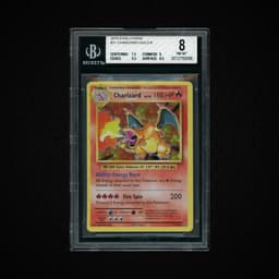 2016 Evolutions Charizard #11 BGS 8