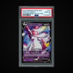 2021 Black Star Promo Dark Sylveon V #134 PSA 10