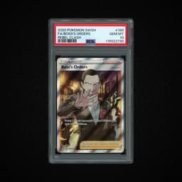 2020 Rebel Clash Boss's Orders #189 PSA 10