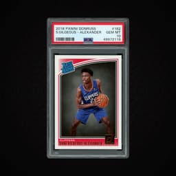 2018 Panini Donruss Shai Gilgeous-Alexander #162 PSA 10