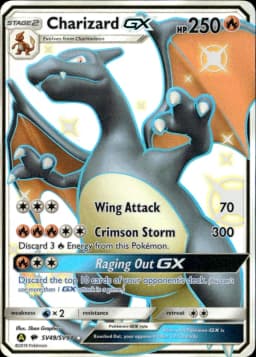2019 Charizard-GX #SV49 Hidden Fates
