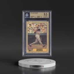 1987 Topps Tiffany #320 Barry Bonds (BGS 9.5 GEM MINT)