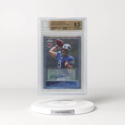 2009 Topps Chrome Rookie Autographs #TC210 Matthew Stafford B (BGS 9.5 GEM MINT)