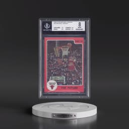 1986 Star Michael Jordan #10 Michael Jordan/The Future (BGS 8 NM-MT)