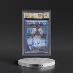 2016 Bowman Chrome Prospects Autographs #FT Fernando Tatis Jr. - Blue Refractor (BGS 9.5 GEM MINT)