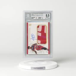 2015 Panini National Treasures #115 Kelly Oubre Jr. - Patch Autograph-Gold (BGS 8.5 NM-MT+)