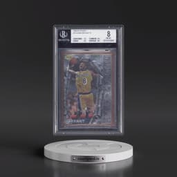 1996 Finest #74 Kobe Bryant - w/Coating (BGS 8 NM-MT)