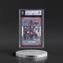 1986 Fleer #68 Karl Malone (BGS 9 MINT)