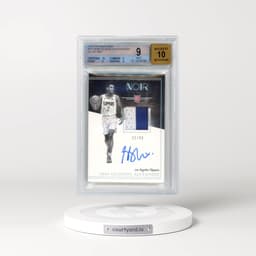 2018 Panini Noir #311 Shai Gilgeous-Alexander - Patch Autograph (BGS 9 MINT)