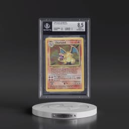 1999 Base Set #4 Charizard - Holo (BGS 8.5 NM-MT+)