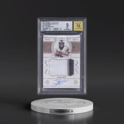 2020 Panini National Treasures Crossover Rookie Patch Autographs #JAH Jalen Hurts (BGS 9 MINT)