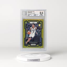 2023 Panini Prizm #127 Keyonte George - Gold Prizm (BGS 8.5 NM-MT+)