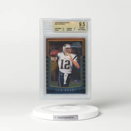 2000 Bowman Chrome #236 Tom Brady (BGS 9.5 GEM MINT)