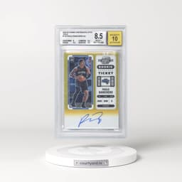 2022 Panini Contenders Optic #118 Paolo Banchero - Autograph-Gold (BGS 8.5 NM-MT+)