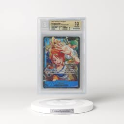 2025 One Piece Card Game Promos #OP09050 Nami R/(Championship 25-26 Regionals Top 64 Prize) (BGS 10 PRISTINE)