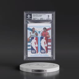 2023 Immaculate Collection Rookie Dual Logoman #5 Brandon Miller/Scoot Henderson (BGS 9 MINT)
