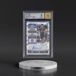 2023 Panini Contenders Optic Variations Cracked Ice #102 Ausar Thompson AU (BGS 9 MINT)