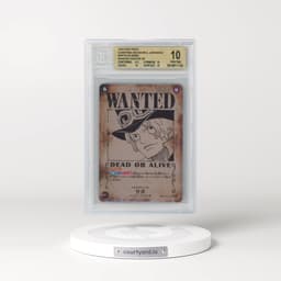 2025 One Piece Card Game Carrying on His Will Japanese #OP13120 Sabo WANTED POSTER SP (BGS 10 PRISTINE)