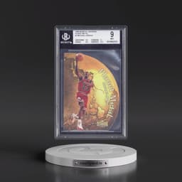 1998 Metal Universe Planet Metal #1 Michael Jordan (BGS 9 MINT)