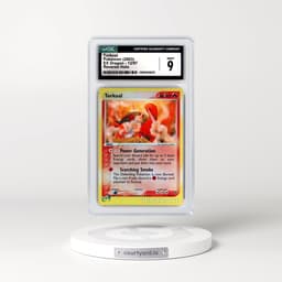 2003 EX Dragon (2003 Copyright, w/ "e" Symbol) #12/97 Torkoal - Reverse Holo (CGC 9 MINT)
