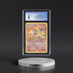2002 Legendary Collection #3/110 Charizard - Lava Deck (Non-Holo) (CGC 8 NM-MT)