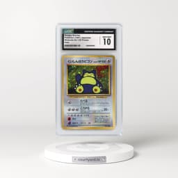 1997 Japanese CD Promo #143 Hungry Snorlax - Holo (CGC 10 GEM MINT)