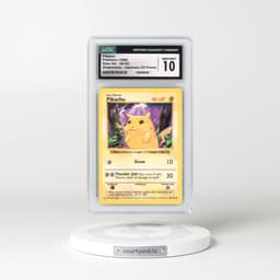 1999 Base Set #58 Pikachu - Shadowless CD Promo (CGC 10 GEM MINT)