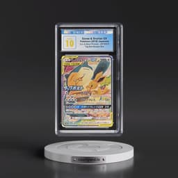 2016 Sun & Moon Promos #297/SM-P Eevee & Snorlax GX - Tag Bolt Booster Box Purchase (Holo) (CGC 10 PRISTINE)
