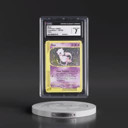 2002 Expedition #19/165 Mew - Holo (Gold E-Reader Logo) (CGC 7 NM)