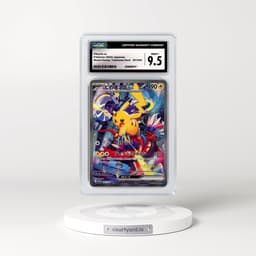 2023 Japanese World Championship Yokohama Deck #1 Pikachu EX - Full Art Holo (CGC 9.5 MINT+)