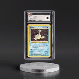 1999 Fossil #10/62 Lapras - Galaxy Star Holo (CGC 10 GEM MINT)