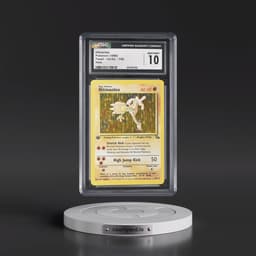 1999 Fossil #7/62 Hitmonlee - 1st Edition Holo (CGC 10 GEM MINT)