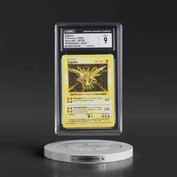 1999 Base Set #16/102 Zapdos - Shadowless Holo (CGC 9 MINT)