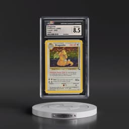 1999 Fossil #4/62 Dragonite - Galaxy Star Holo (CGC 8.5 NM-MT+)