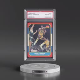 1986 Fleer #53 Magic Johnson (PSA 8 NM-MT)