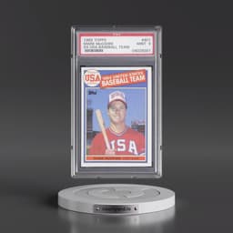 1985 Topps #401 Mark McGwire - 1984 USA Baseball Team (PSA 9 MINT)