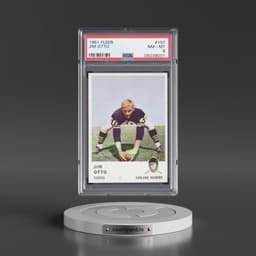 1961 Fleer #197 Jim Otto (PSA 8 NM-MT)