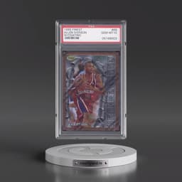 1996 Finest #69 Allen Iverson - w/Coating (PSA 10 GEM MINT)