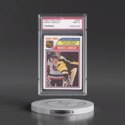 1985 O-Pee-Chee #262 Mario Lemieux - Rookie Scoring Leaders (PSA 9 MINT)