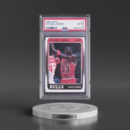 1988 Fleer #17 Michael Jordan (PSA 6 EX-MT)