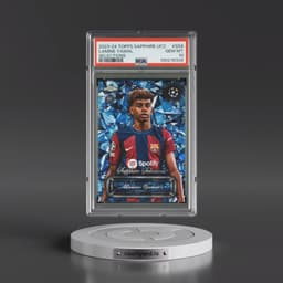 2023-24 Topps Chrome Sapphire Edition UEFA Club Competitions Sapphire Selections #SS8 Lamine Yamal (PSA 10 GEM MINT)