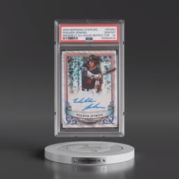 2024 Bowman Sterling Prospect Autographs #PAWJ Walker Jenkins - Wave Refractor (PSA 10 GEM MINT)